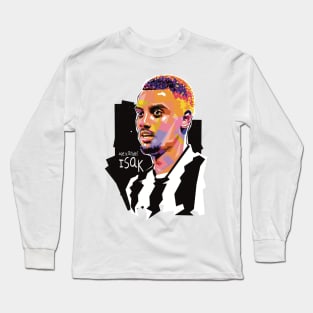 Alexander Isak Popart Long Sleeve T-Shirt